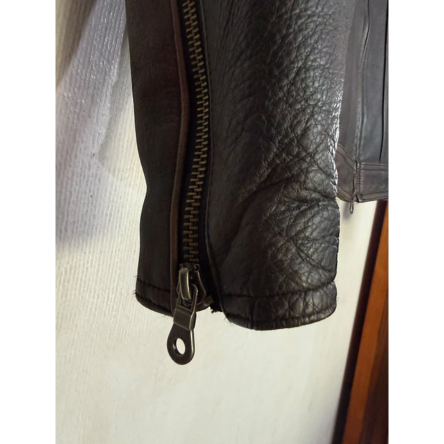 Chaqueta cuero marca Harley davidson, Back Eagle, color Terracota talla L 2052 5