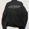 Chaqueta tela marca Harley davidson, color negro talla XL 2053 2