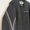 Chaqueta tela marca Harley davidson, color negro talla XL 2053 5