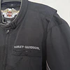 Chaqueta tela marca Harley davidson, color negro talla XL 2053 6