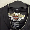 Chaqueta tela marca Harley davidson, color negro talla XL 2053 3