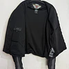 Chaqueta tela marca Harley davidson, color negro talla XL 2053 4