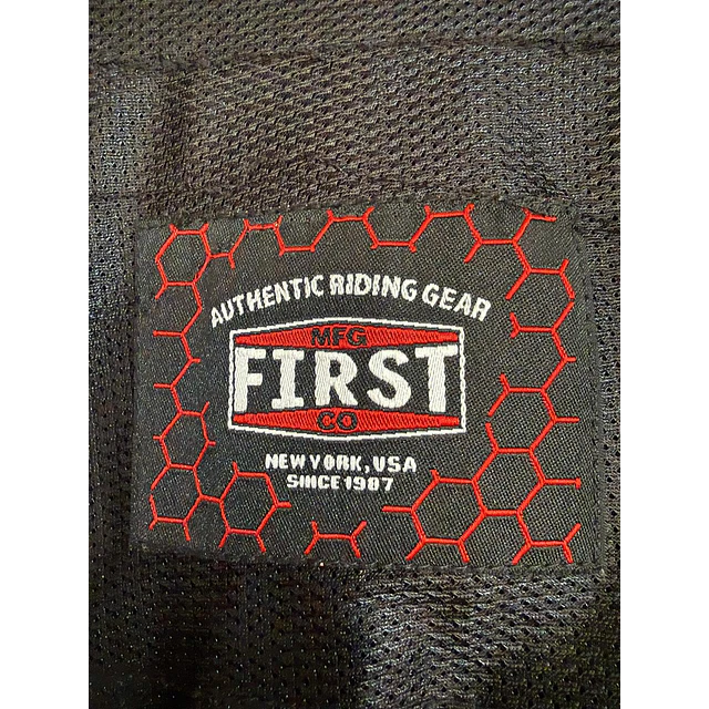 Chaqueta Vest Bicker Club cuero, marca FIRST 2054 3