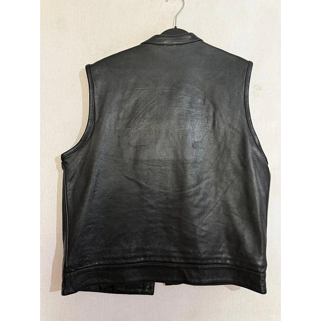 Chaqueta Vest Bicker Club cuero, marca FIRST 2054 2