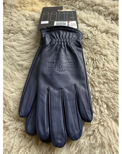 Guante cuero hombre, color marrón, marca Harley Davidson Full Speed talla XL 2057