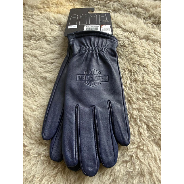 Guante cuero hombre, color marrón, marca Harley Davidson Full Speed talla XL 2057 1