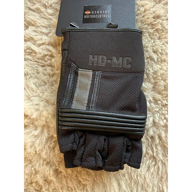 Guante mixto sin dedos, marca Harley Davidson, talla L 2059 4