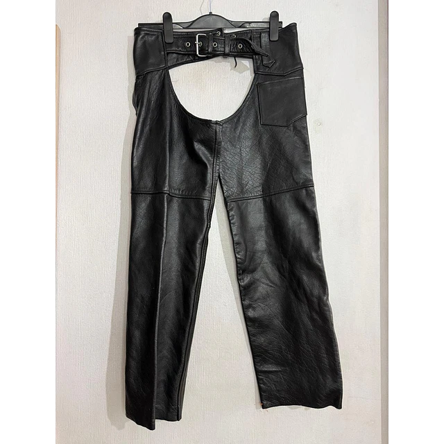 Chaps pierneras cuero, marca Interstate Leather, talla M 2060 1