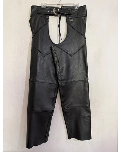 Chaps pierneras cuero hombre, marca Harley Davidson, talla M 2062