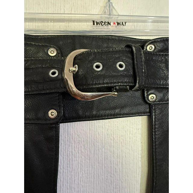 Chaps pierneras cuero hombre, marca Harley Davidson, talla L 2063 4