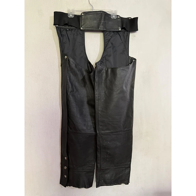 Chaps pierneras cuero hombre, marca Harley Davidson, talla L 2063 2