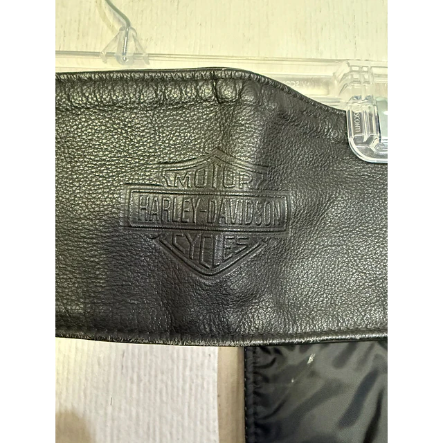 Chaps pierneras cuero hombre, marca Harley Davidson, talla L 2063 3