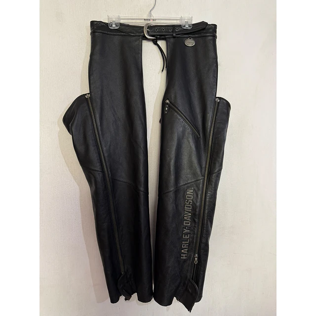 Chaps pierneras cuero, marca Harley Davidson, talla XL/W 2064 1