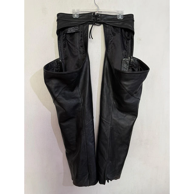 Chaps pierneras cuero, marca Harley Davidson, talla XL/W 2064 2