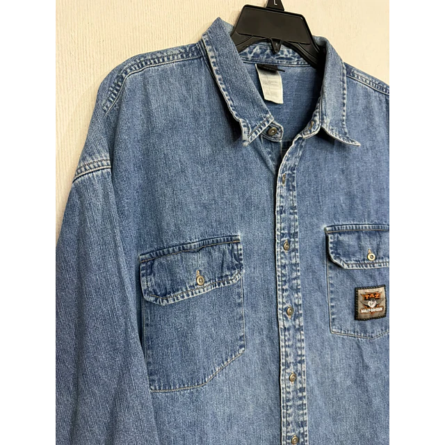 Camisa manga larga, marca Harley Davidson, Modelo Taz Loonye Toons talla 2XL 2072 4