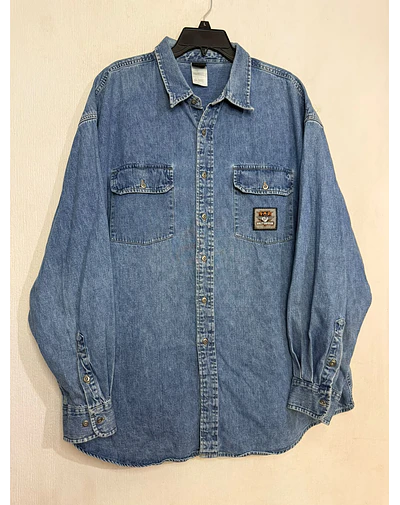 Camisa manga larga, marca Harley Davidson, Modelo Taz Loonye Toons talla 2XL 2072