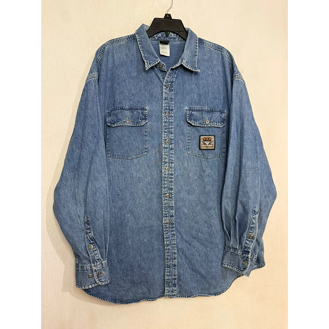Camisa manga larga, marca Harley Davidson, Modelo Taz Loonye Toons talla 2XL 2072 1