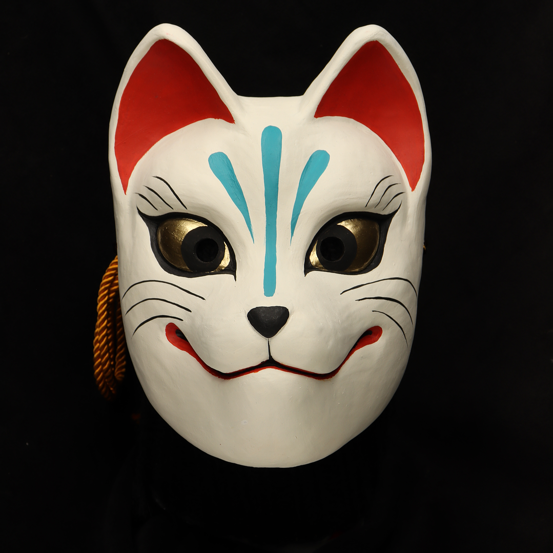 Máscara kitsune 1