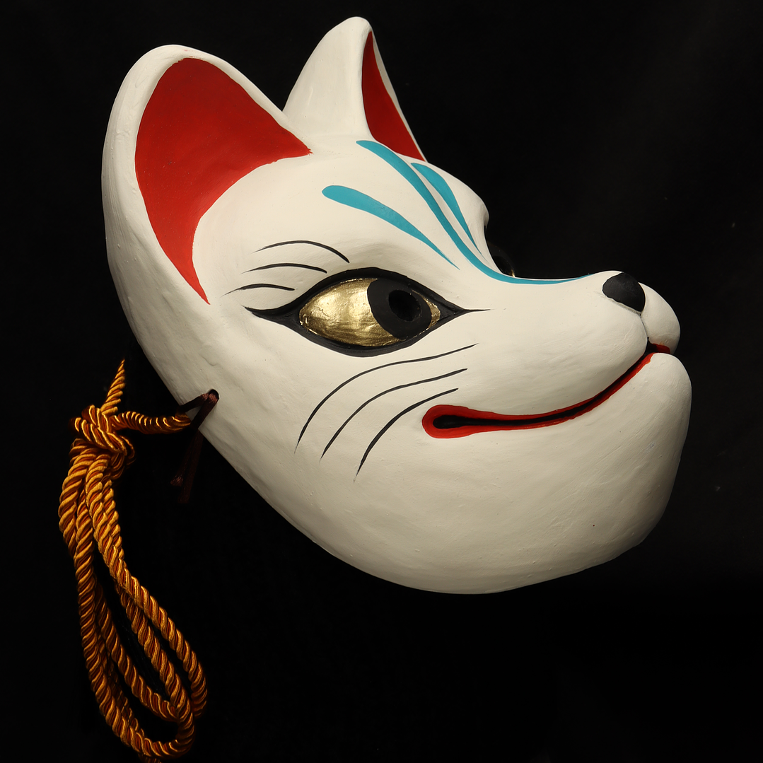 Máscara kitsune 2