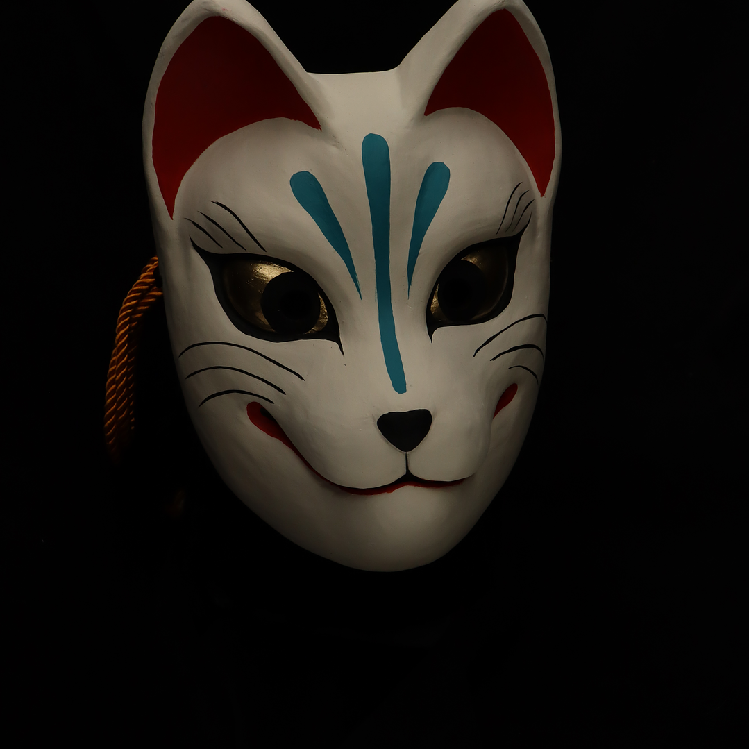 Máscara kitsune 3