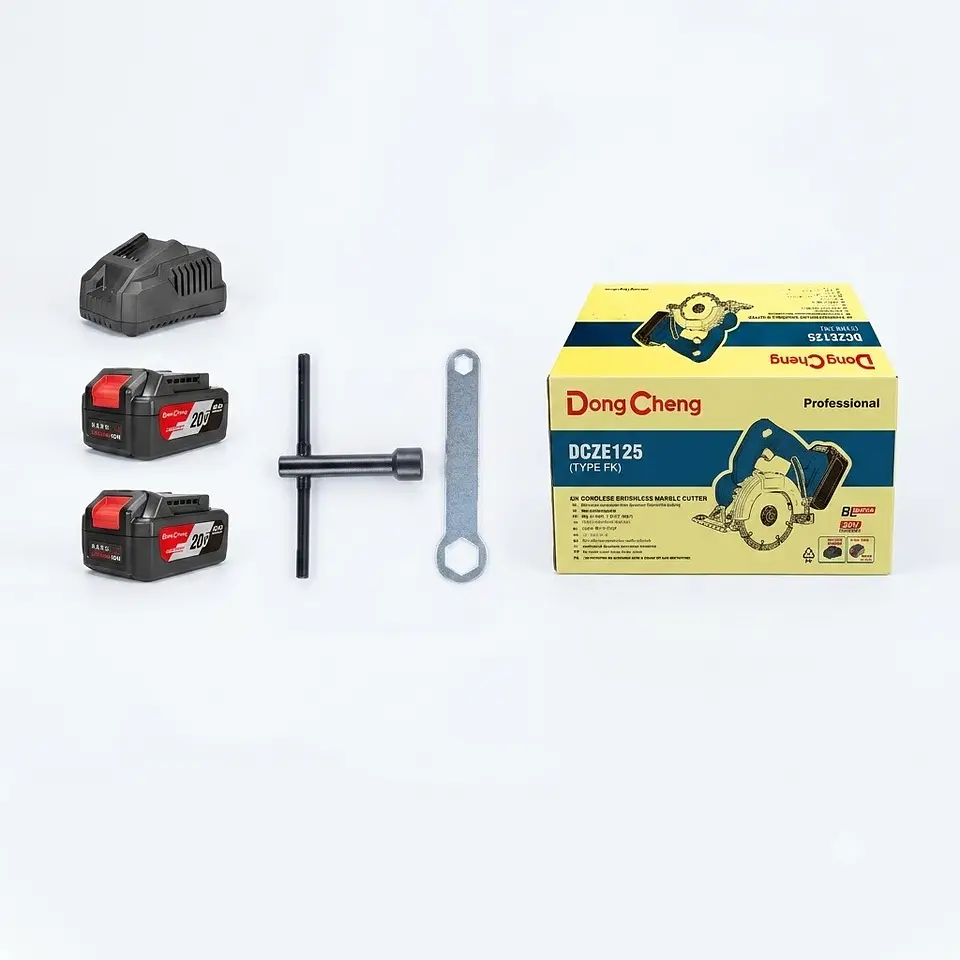 CORTADORA DE CERAMICO DONG CHENG 20V 4AH( DCZE125EM) 2