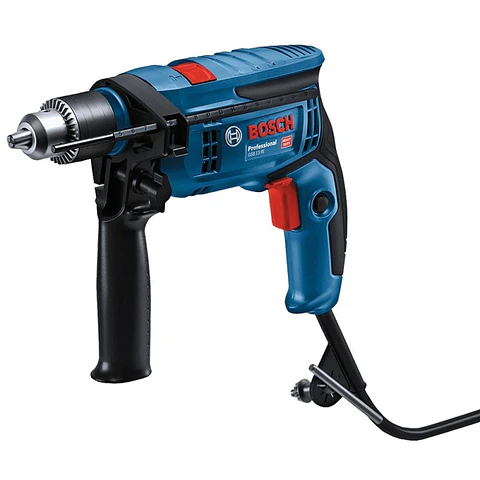TALADRO PERCUTOR 1/2" 750W + SET DE ACCS 23 PZS BOSCH GSB 13 RE