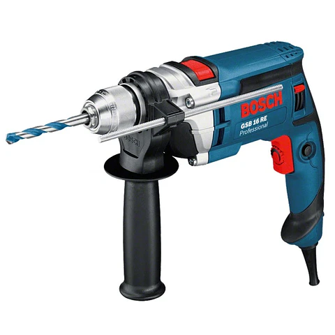 TALADRO PERCUTOR 1/2" 750W 47600 GPM MALETA BOSCH GSB 16 RE