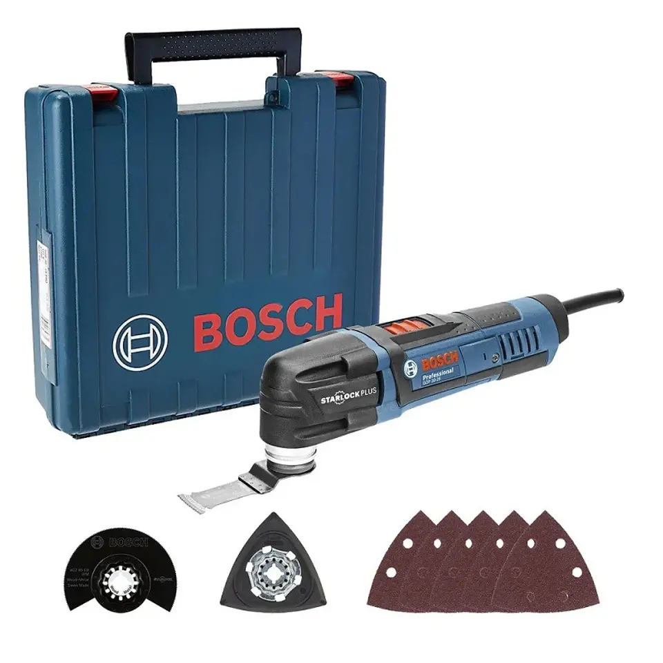 Multitool 300W 20000 opm + Accesorios Bosch GOP 30-28 2