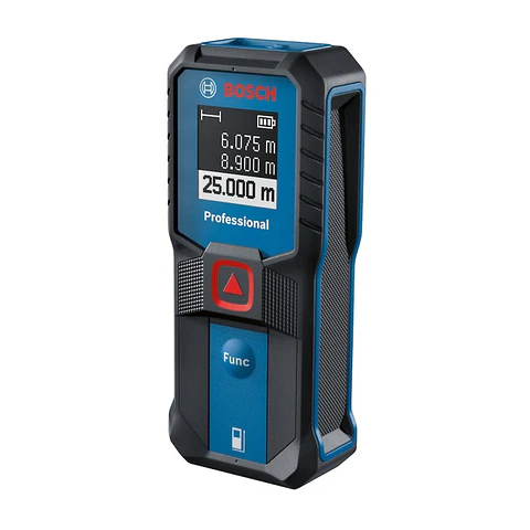MEDIDOR DE DISTANCIA LÁSER LUZ ROJA 25M BOSCH PROFESSIONAL GLM 25-23