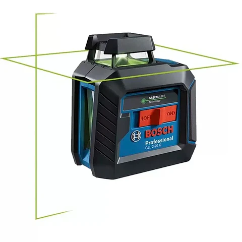 Nivel Laser líneas cruzadas 10mts GLL 2-20G Verde + Tripode Bt 150