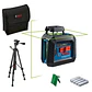 Nivel Laser líneas cruzadas 10mts GLL 2-20G Verde + Tripode Bt 150 - Miniatura 2