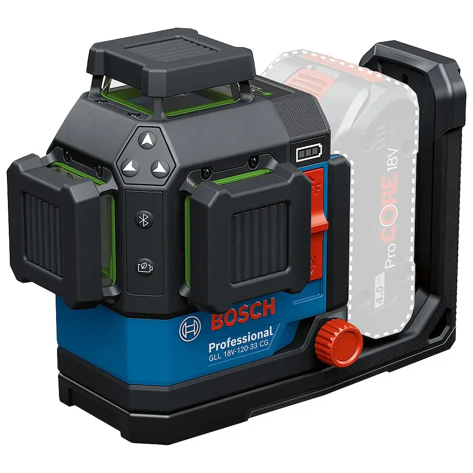 Nivel Láser GLL 80-33 G + Batería 3,7 XL + R7 Bosch 1