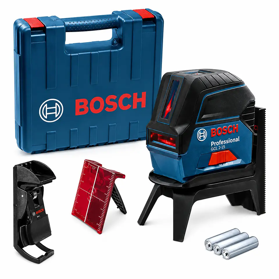 Nivel Láser GCL2-15 Kit + Base RM1 Bosch 2