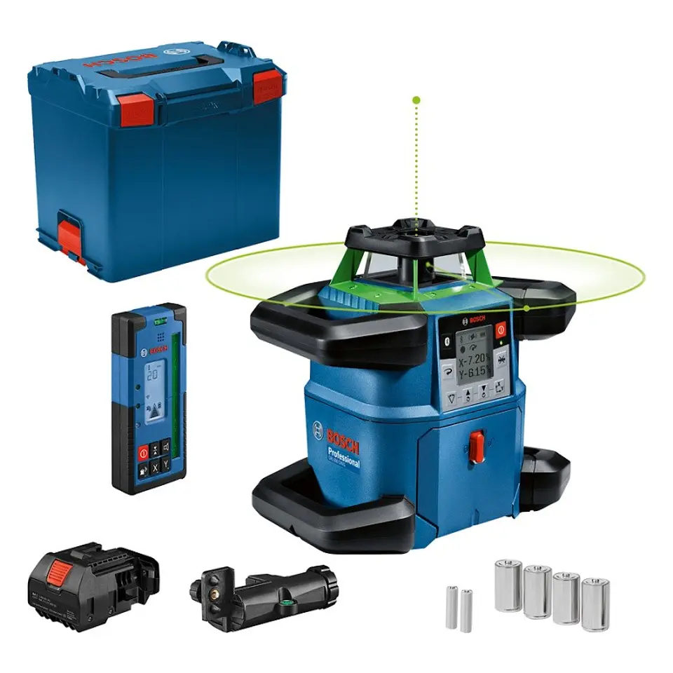 Nivel Láser 360° 18V Verde Bluetooth Bosch GRL 650 CHVG 2