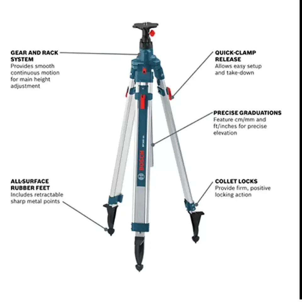 Tripode Bt 300 altura de trabajo 122–295 cm Bosch 3