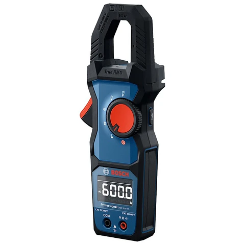 Pinza Amperimétrica con Gancho 600V Bosch GMC 600-15