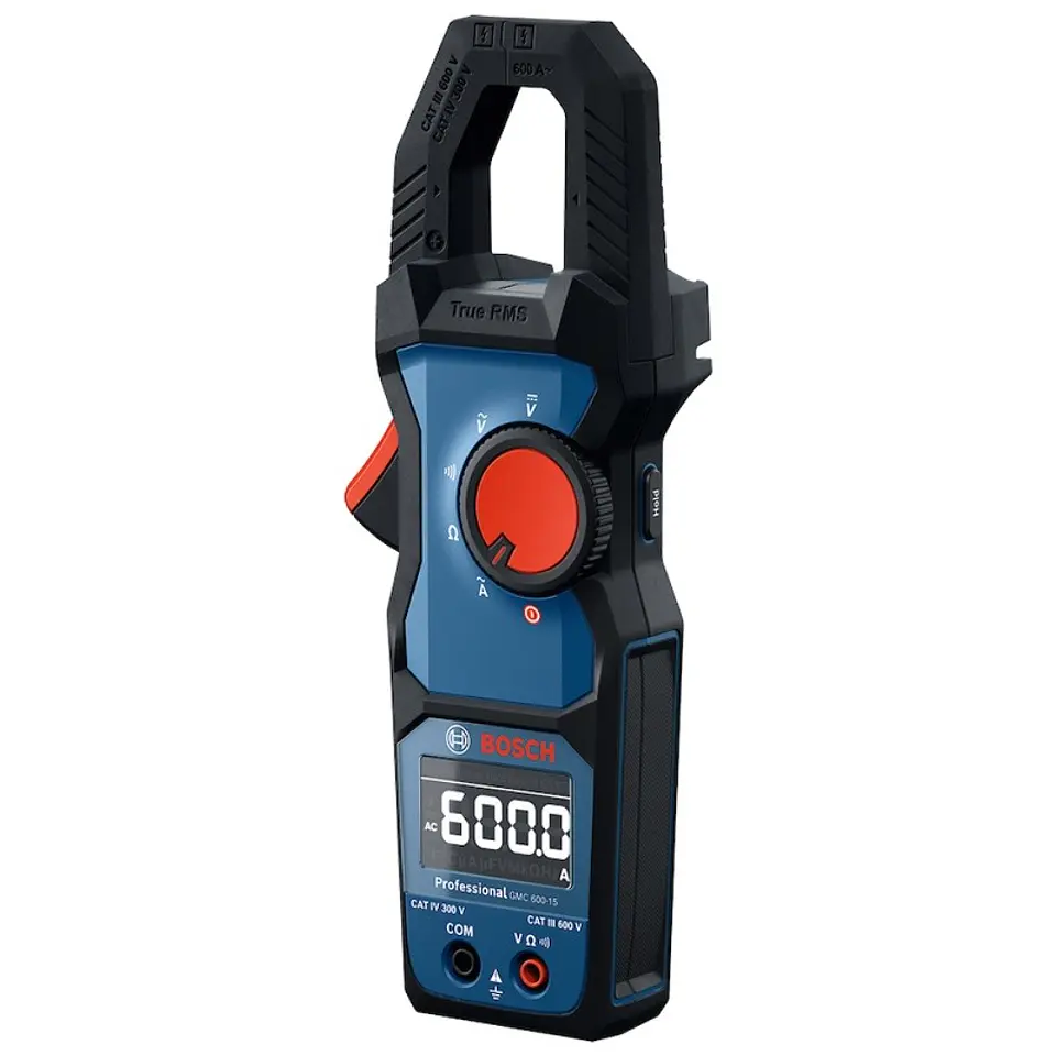 Pinza Amperimétrica con Gancho 600V Bosch GMC 600-15 1