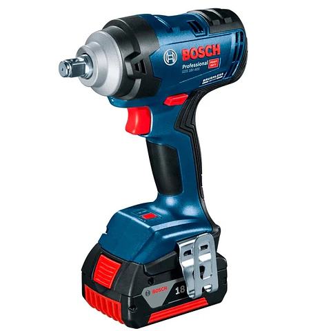 Llave de Impacto 1/2" 18V Brushless 2 Bat y Carg Bosch GDS 18V-400