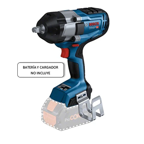 Llave de Impacto 1/2" 18V Brushless 1000 Nm Baretool Bosch GDS 18V-1000