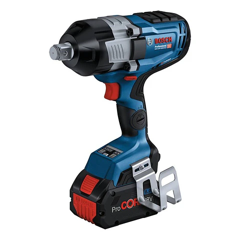  Llave de Im 3/4" 18V Brushless Inc 2 Bat. 8Ah y Carg. Bosch GDS 18V-1600 HC