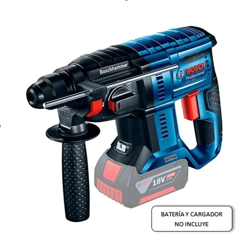 Rotomartillo Sds-Plus 18V Brushless 2J Baretool Bosch GBH 180-LI 1