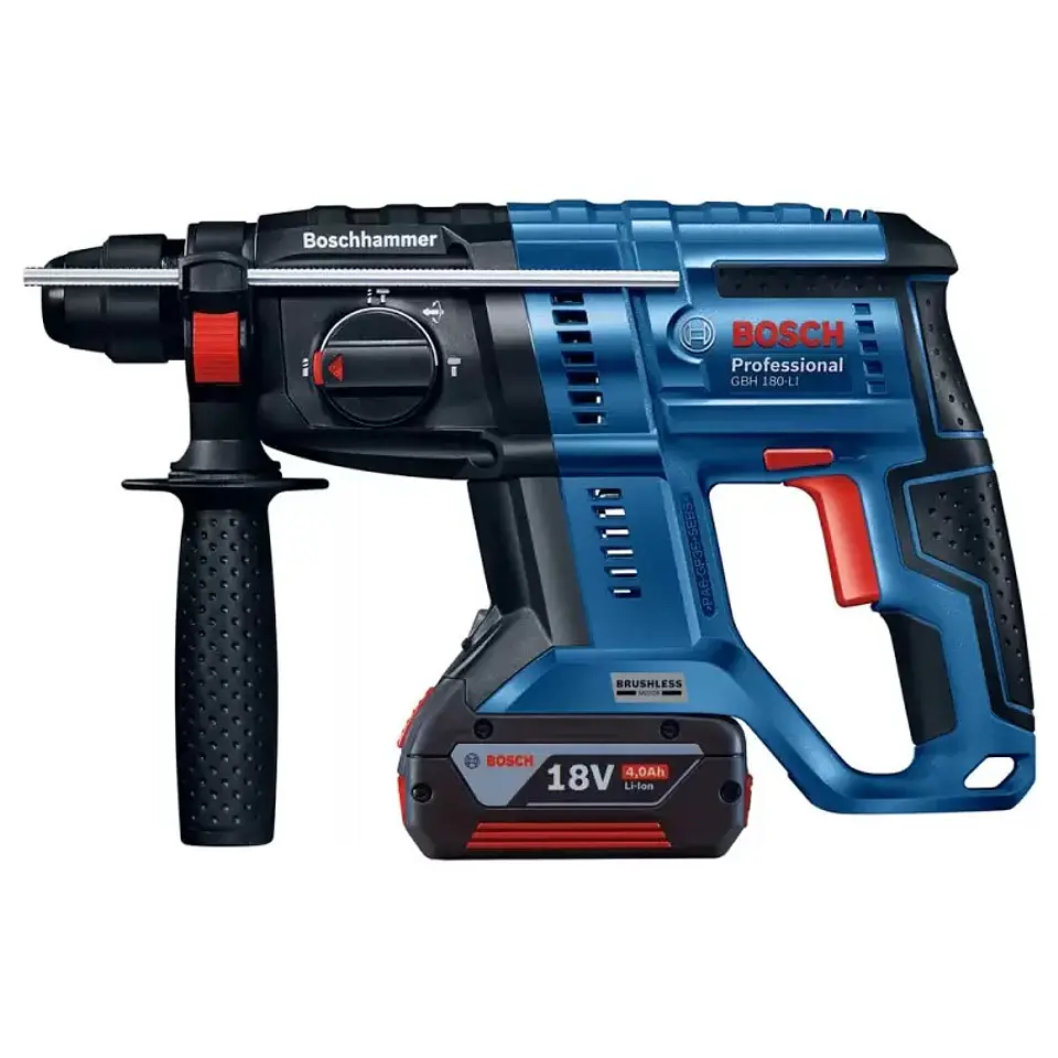 Rotomartillo Sds-Plus 18V Brushless 2J 2 Bat 4.0 Ah Bosch GBH 180-LI 1