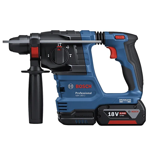 Rotomartillo SDS Plus 18V Brushless Inc 2 Bat y Carg Bosch GBH 185-LI