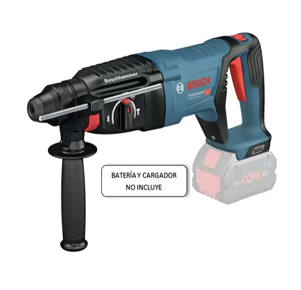 Rotomartillo Bosch GBH187-LI SDS-PLUS + Mandril Universal  1