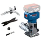  Fresadora 18V 1/4'' 6, 8 mm Brushless Baretool Bosch GLF 18V-8 - Miniatura 2