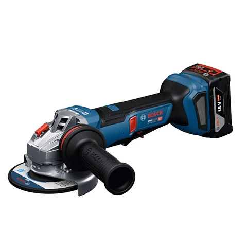 Amoladora Angular 5" 18V Incl 2 Bat + Carg Bosch GWS 18V-11 PS