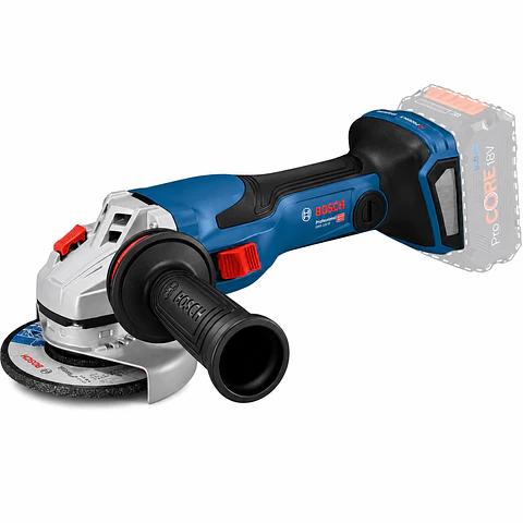 Amoladora Angular 5" 18V Brushless Baretool Bosch GWS 18V-15 C