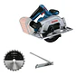 Sierra Circular 165 mm 18V 5000 Rpm (Sin Baterías / Sin Cargador) Bosch GKS 185-LI - Miniatura 1
