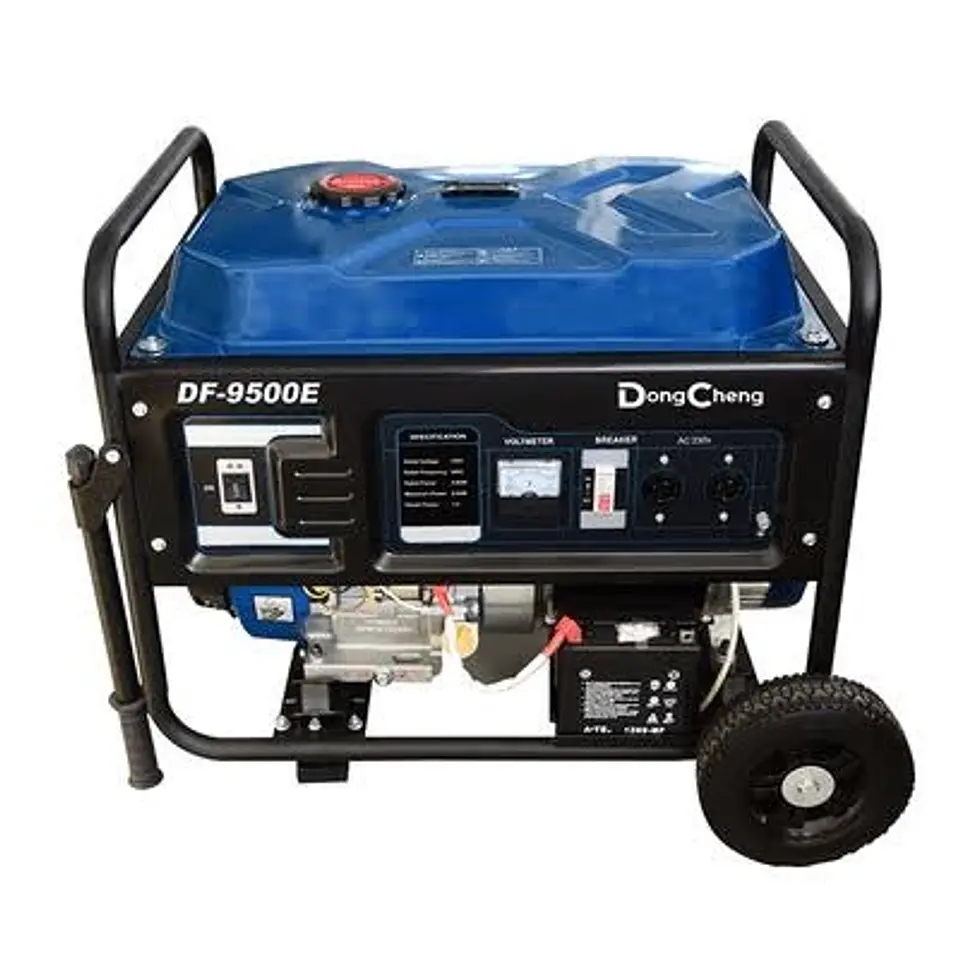GENERADOR A GASOLINA MONOFÁSICO 7000W DONG CHENG (DF9500E) 1