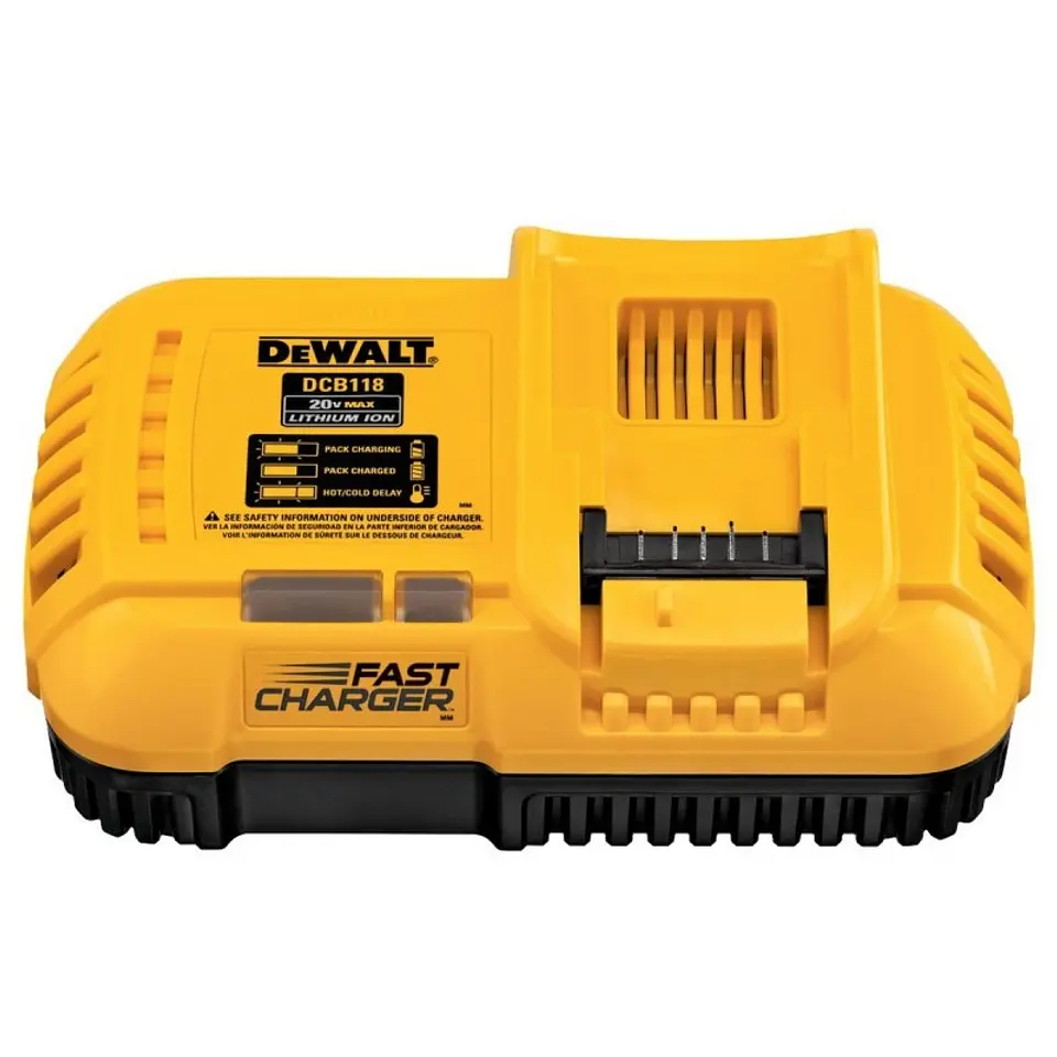 Cargador de Baterías Ion-Litio Rápido Flexvolt 20V/60V Dewalt DCB118 2
